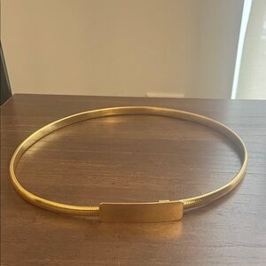 Elegant Gold Women's Belt
